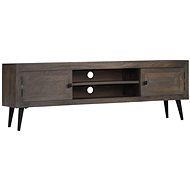 TV table made of solid mango wood 140x30x45 cm - TV Table