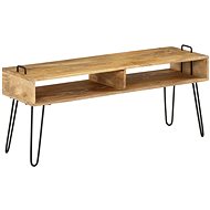 TV table made of solid mango wood 110x35x45 cm - TV Table