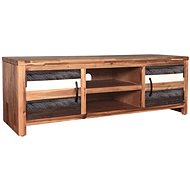 TV table solid acacia wood 120x35x40 cm - TV Table