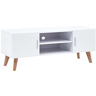 TV table white 120x40x46 cm MDF - TV Table