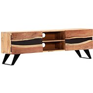 TV Table 140x30x45cm Solid Acacia Wood - TV Table