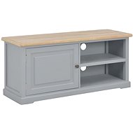 TV table gray 90x30x40 cm wood - TV Table