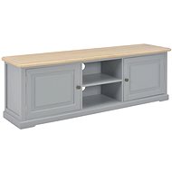TV table gray 120x30x40 cm wood - TV Table