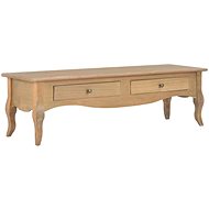 TV table with 2 drawers 120x35x35 cm solid pine - TV Table