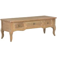 TV table brown 100x35x35 cm wooden - TV Table