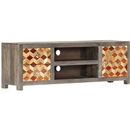 TV table gray 120x30x40 cm solid mango wood - TV Table
