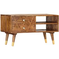 TV table 85x35x47 cm solid mango wood - TV Table