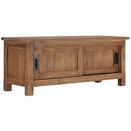 TV table 90x30x35 cm solid teak wood - TV Table