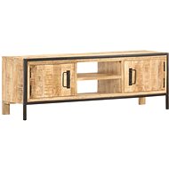 TV table 120x30x40 cm coarse mango wood - TV Table