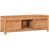 TV table 100x30x35 cm solid teak wood - TV Table