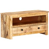TV table 79x30x40 cm coarse mango wood - TV Table