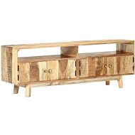 TV table 130x30x45 cm coarse mango wood - TV Table