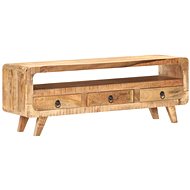 TV table 117x30x41 cm solid rough mango wood - TV Table