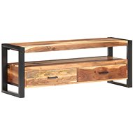 TV table 120x35x45 cm solid wood with sheesham surface - TV Table