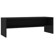 TV stolík čierny 120 × 40 × 40 cm drevotrieska - TV stolík