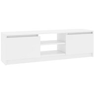 TV table white 120x30x35,5 cm chipboard - TV Table