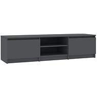 TV table gray 140x40x35,5 cm chipboard - TV Table