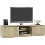 TV table oak sonoma 140x40x35,5 cm chipboard - TV Table