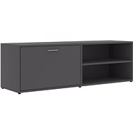 TV table gray 120x34x37 cm chipboard - TV Table
