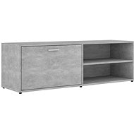 TV table concrete gray 120x34x37 cm chipboard - TV Table