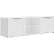 TV table white 120x34x37 cm chipboard - TV Table