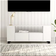 TV table white 120x35x43 cm chipboard - TV Table