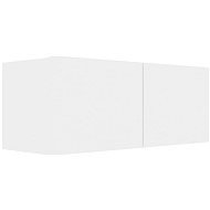 TV table white 80x30x30 cm chipboard - TV Table