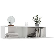 TV table white 120x30x30 cm chipboard - TV Table
