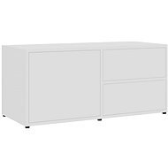 TV table white 80x34x36 cm chipboard - TV Table