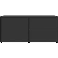 TV table gray 80x34x36 cm chipboard - TV Table