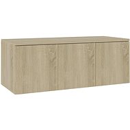 TV table oak sonoma 80x34x30 cm chipboard - TV Table