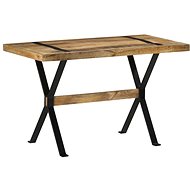 Dining table 120x60x76 cm coarse mango wood 321604 - Dining Table