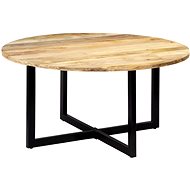 Dining Table 150x73cm Solid Mango Wood 247851 - Dining Table
