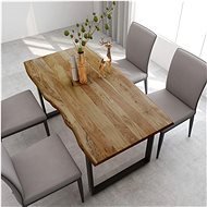 Jedálenský stôl 160 × 80 × 76 cm masívne akáciové drevo 286473 - Jedálenský stôl
