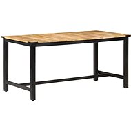Dining Table 160x80x76cm Solid Rough Mango Wood 287435 - Dining Table