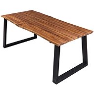 Dining Table 170x90x75cm Solid Acacia Wood 325295 - Dining Table