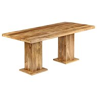 Dining Table 178x90x77cm Solid Mango Wood 246266 - Dining Table