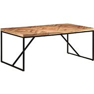 Dining Table 180x90x76cm Solid Acacia and Mango Tree 323552 - Dining Table
