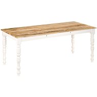 Dining Table 180x90x76cm Solid Mango Wood 246272 - Dining Table