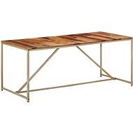 Dining table 180x90x76 cm solid sheesham wood 286335 - Dining Table