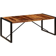 Dining Table 200x100x75cm Solid Sheesham Wood 247413 - Dining Table