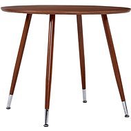 Jedálenský stôl hnedý 90 × 73,5 cm MDF 248315 - Jedálenský stôl