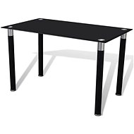 Dining table with black glass top 241486 - Dining Table