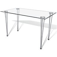 Dining table with transparent glass top 241487 - Dining Table