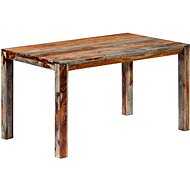 Dining Table Grey 140x70x76cm Solid Sheesham Wood 248008 - Dining Table