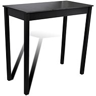 Black bar / dining table 115x55x107 cm - Bar Table