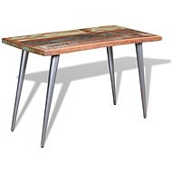 Jedálenský stôl masívne recyklované drevo 120 × 60 × 76 cm - Jedálenský stôl
