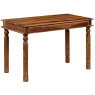Dining table made of solid sheesham wood 120x60x77 cm - Dining Table