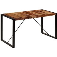 Dining table 140x70x75 cm solid sheesham wood - Dining Table
