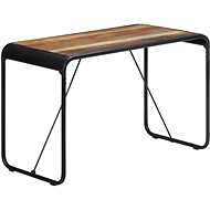 Dining table 118x60x76 cm solid recycled wood - Dining Table